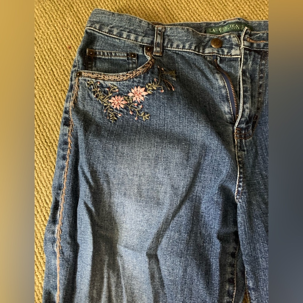 Vintage Embroidered Ralph Lauren jeans
